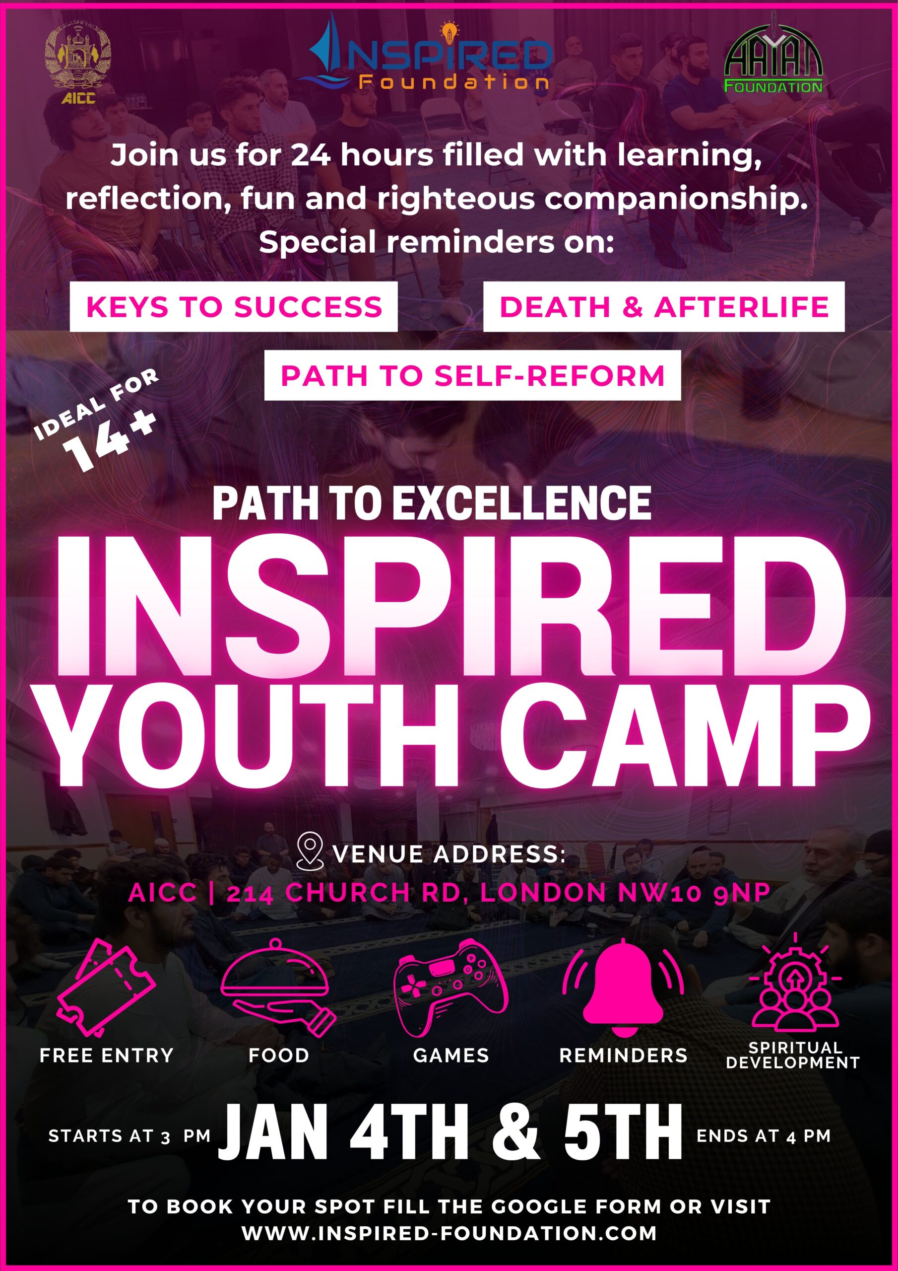 Inspired Youth Camp – Path To Excellence